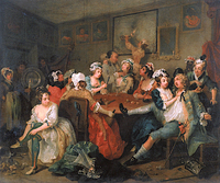 A Rake's Progress: 3.  The Rake at the Rose Tavern