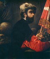 Portrait of a Man as Saint George