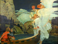 The Knight of the Holy Grail