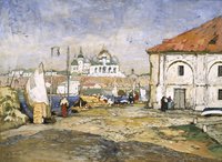 Harbor of an Old Town