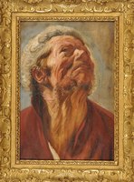 Study for the Head of Abraham Graphius