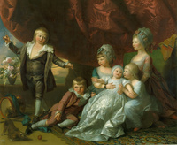 Princess Augusta, Princess Elizabeth, Prince Ernest, Prince Augustus, Prince Adolphus and Princess