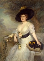 Portrait of Baroness D. E. Grevenits