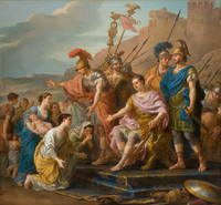 Coriolan's Family Imploring him not to Besiege Rome