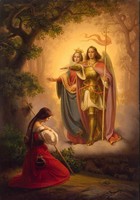 Appearance of Sts Catherine and Michael to Joan of Arc