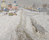 A Russian Town Under the Snow