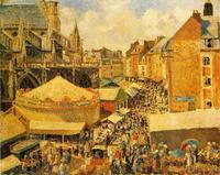 The Fair in Dieppe: Sunny Morning