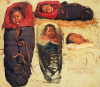Blanket Bull, Crow Papoose