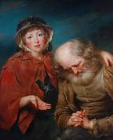 The Blind Beggar and His Granddaughter