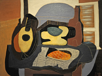 Still Life with Mandolin and Galette