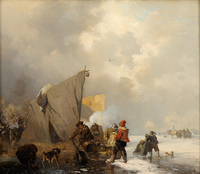 Winter Bustle on the River