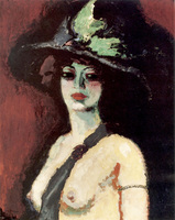 Woman in a Large Hat