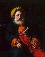 Portrait of the Katchef Dahouth, Christian Mameluke