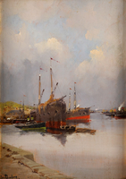 Harbor Scene