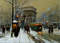 L'Arc de Triomphe, Hiver