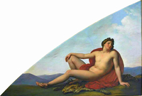 Ceiling of the Ballroom of Compiègne Castle, Bacchus