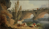 Bridge over a Cascade