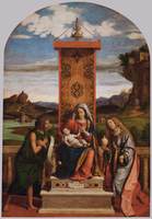 Madonna and Child with  John the Baptist and Mary Magdalene