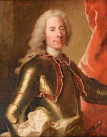 Portrait of a Man Wearing an Armor