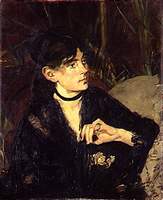 Portrait of Berthe Morisot with a Fan