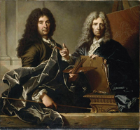 Charles le Brun (1619-1690) and Pierre Mignard (1612-1695)