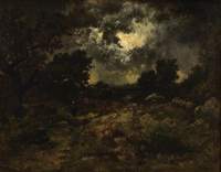Storm in the Forest of Fontainbleau