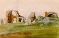 Ruins on the Roman Campagna