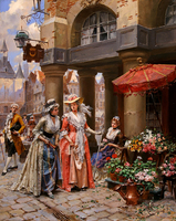 At the Flower Market