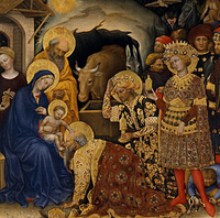 Adoration of the Magi (détail)