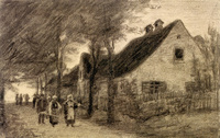 Harvesters on Road, Schleissheim
