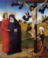 Christ on the Cross with Mary, Saint John and Mary Magdalen