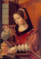 Woman weighing Gold