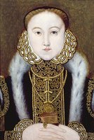 Portrait of Queen Elisabeth