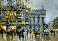 Place de l'Opéra, Cafe de la Paix