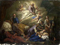 Vision of Jacob in Egypt while going to see his son Joseph
