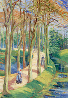 Landscape with Figures in Woods