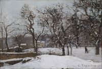 Snow at Louveciennes