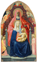 The Virgin and Child with Saint Anne and Angels