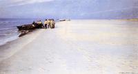 Fishermen on the Beach at Skagen