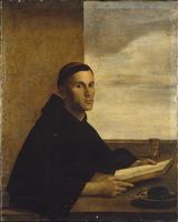 Giovane Monaco allo Scrittoio