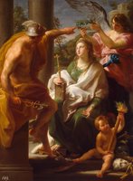 Mercury Сrowning the Mother of Arts, Philosophy