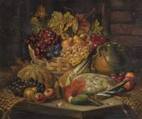 Still Life with Fruit and Ducks