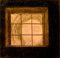 Face behind a Window
