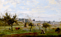 A Village near Mantes