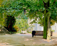Scene in a Garden