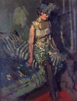 A Dancer in a Green Dress, Marie