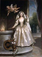 Marie-Françoise Perdrigeon as a Vestal