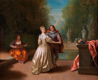 Couple Dancing in a Park
