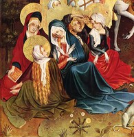 The Women at the Cross (Detail from the Thomas- or Englandfahreraltar)