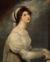 Lady Hamilton as Saint Cecilia